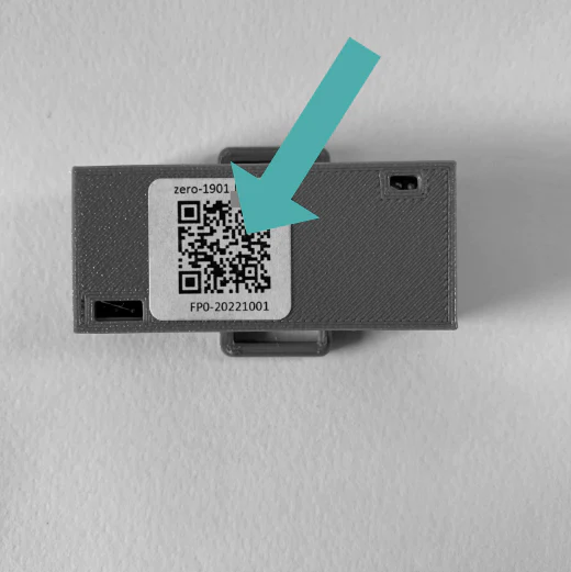 Der QR-Code für eine Verbindung zum Access-Point der GM-Control.